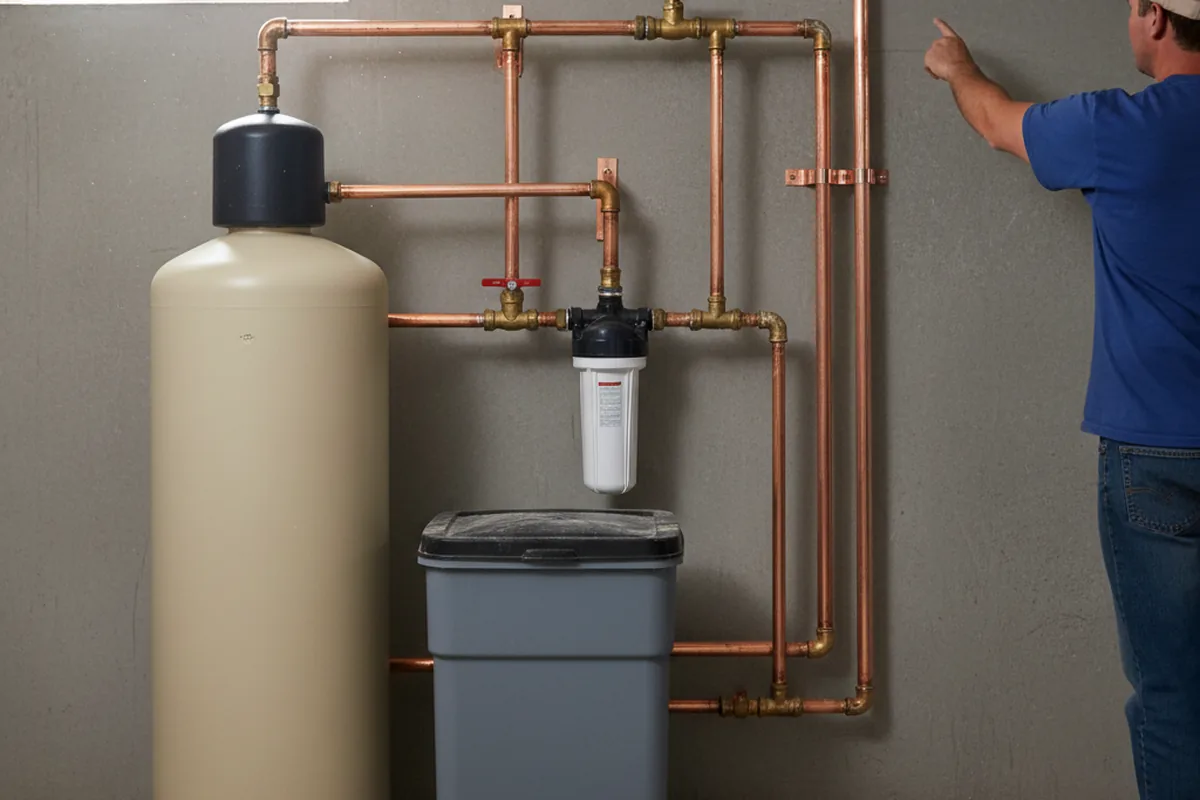 Whole-house water treatment system installed in Azusa